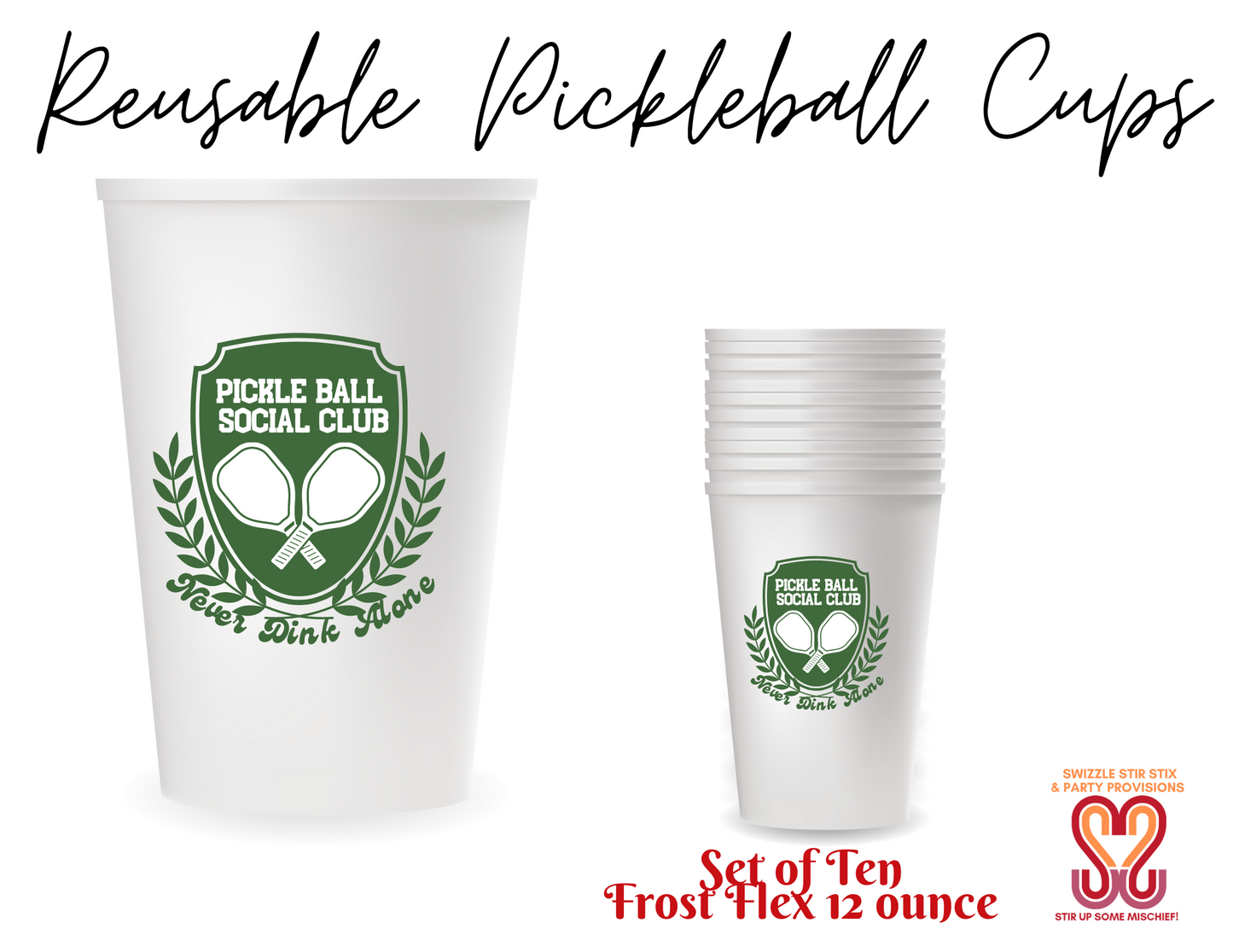 Pickleball Frost Flex Cups