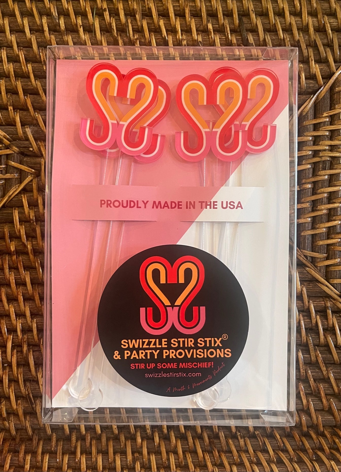 Elf Girls Swizzle Stir Sticks