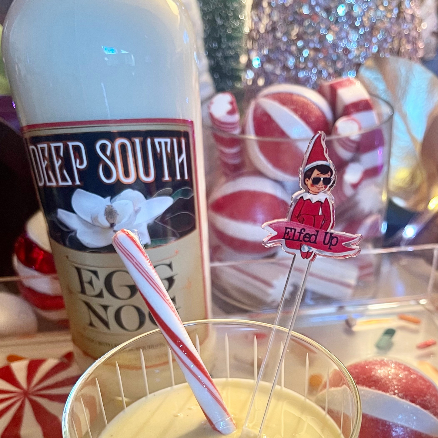 Naughty Elves Swizzle Stir Sticks