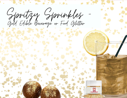 Spritzy Sprinkles - Gold Stardust