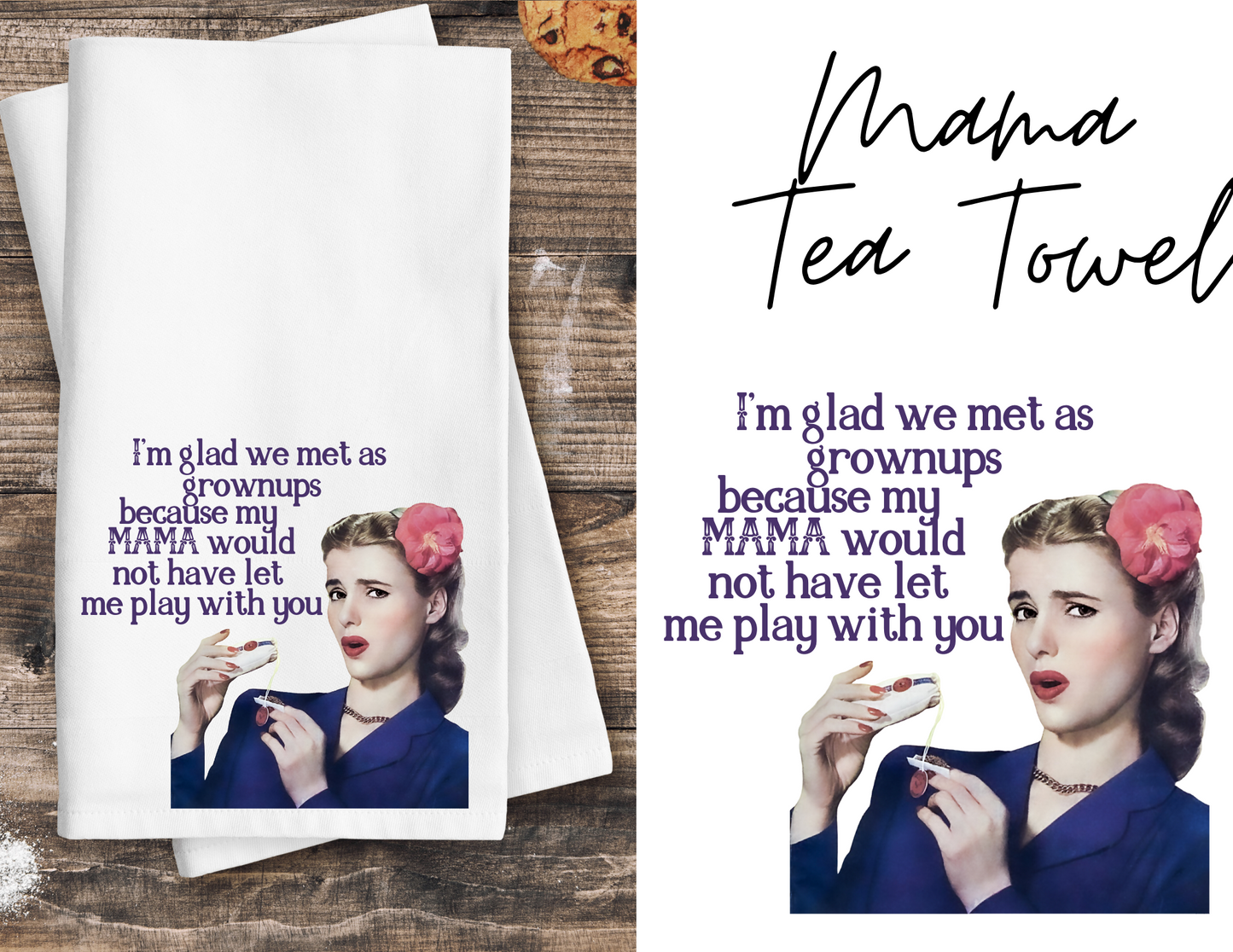 Mama Tea Towel