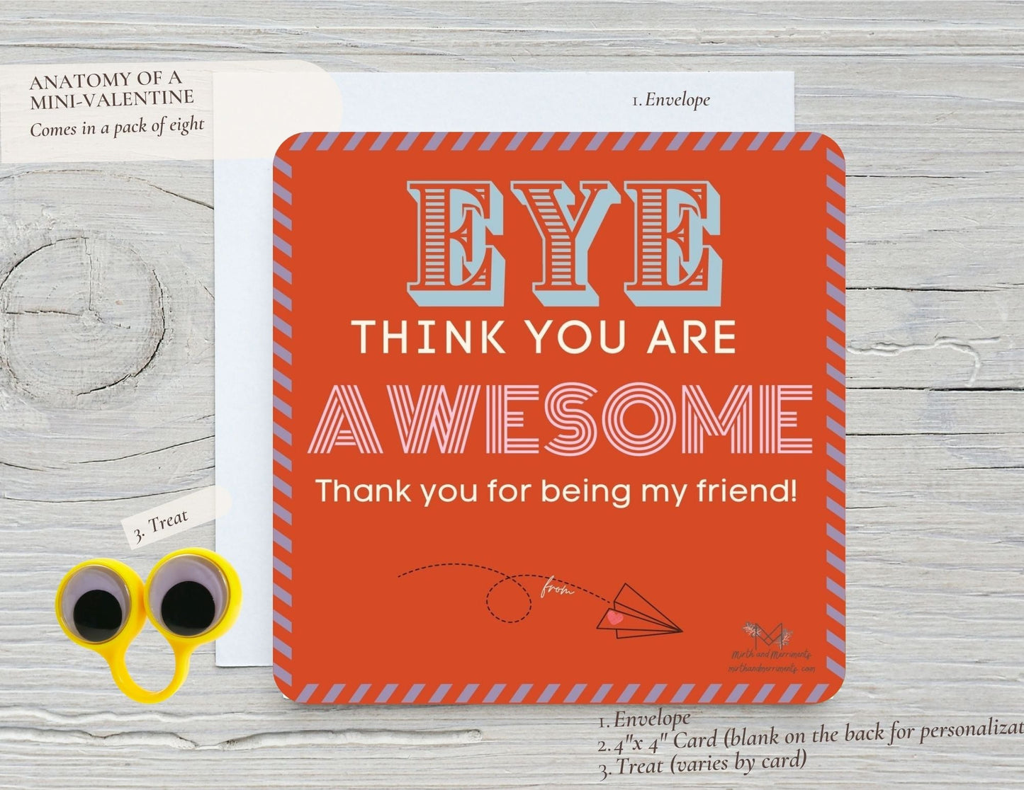 Eye Think You are Awesome cards