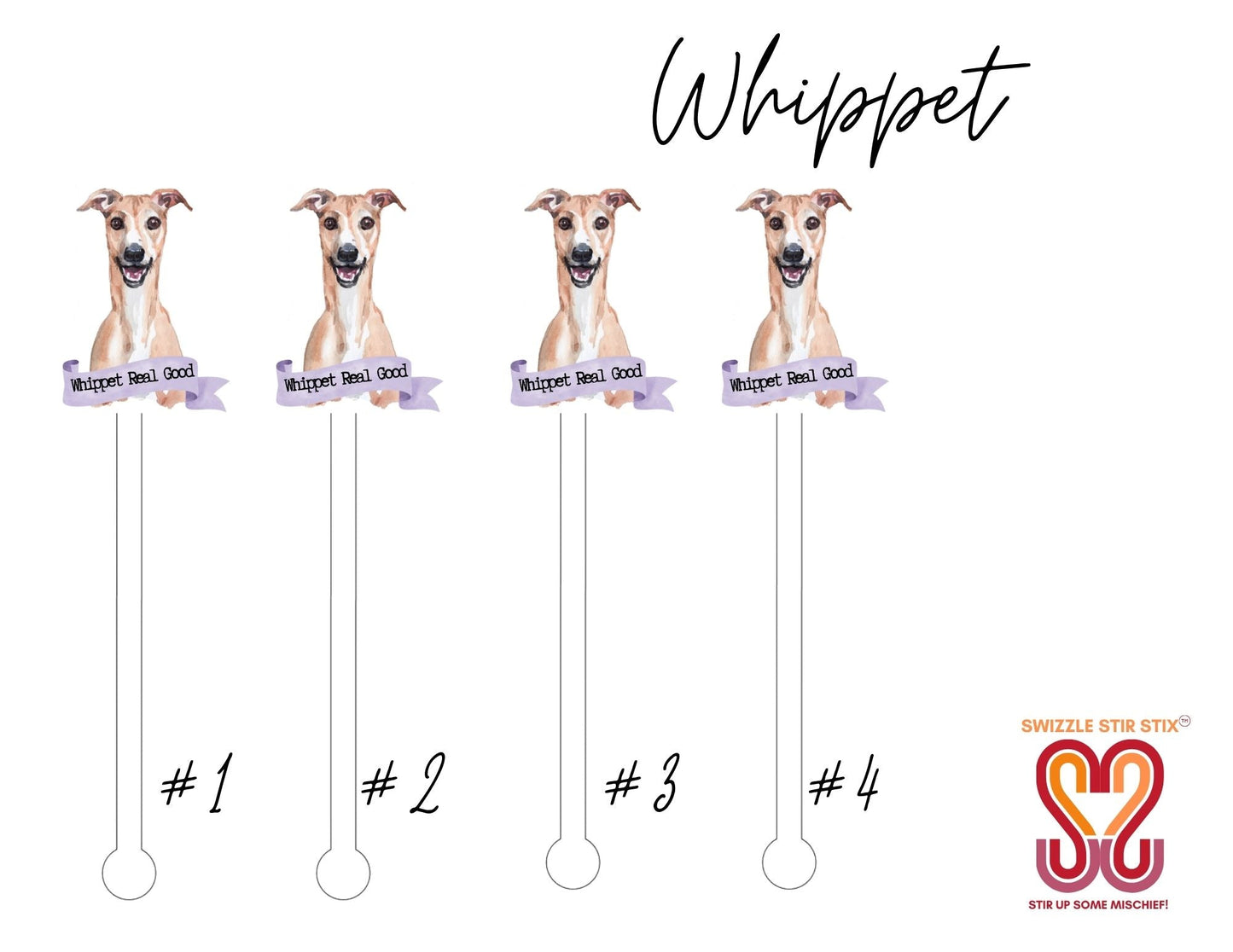 Whippet Swizzle Stir Sticks